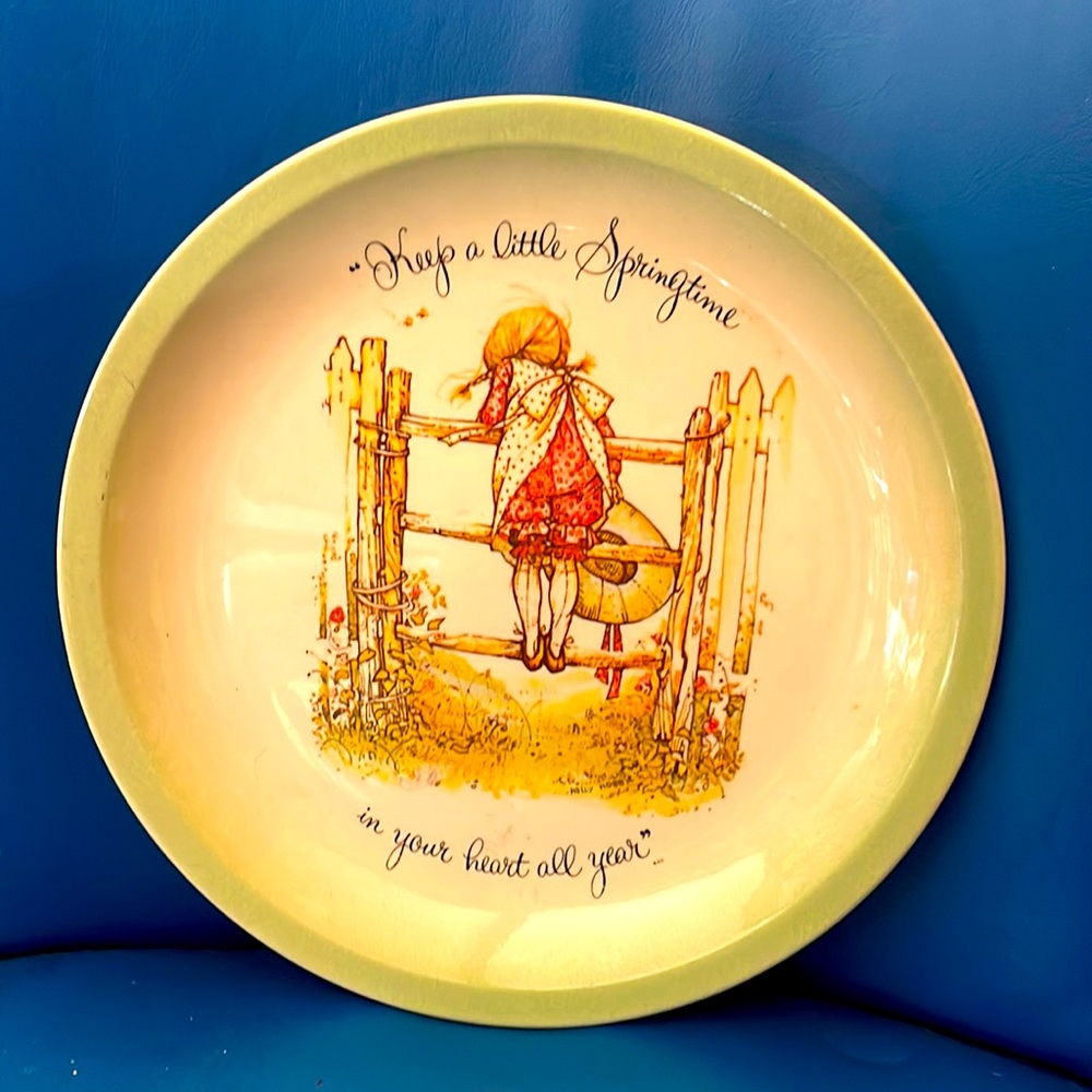 Holly Hobbie Collector’s Edition Ceramic Plate